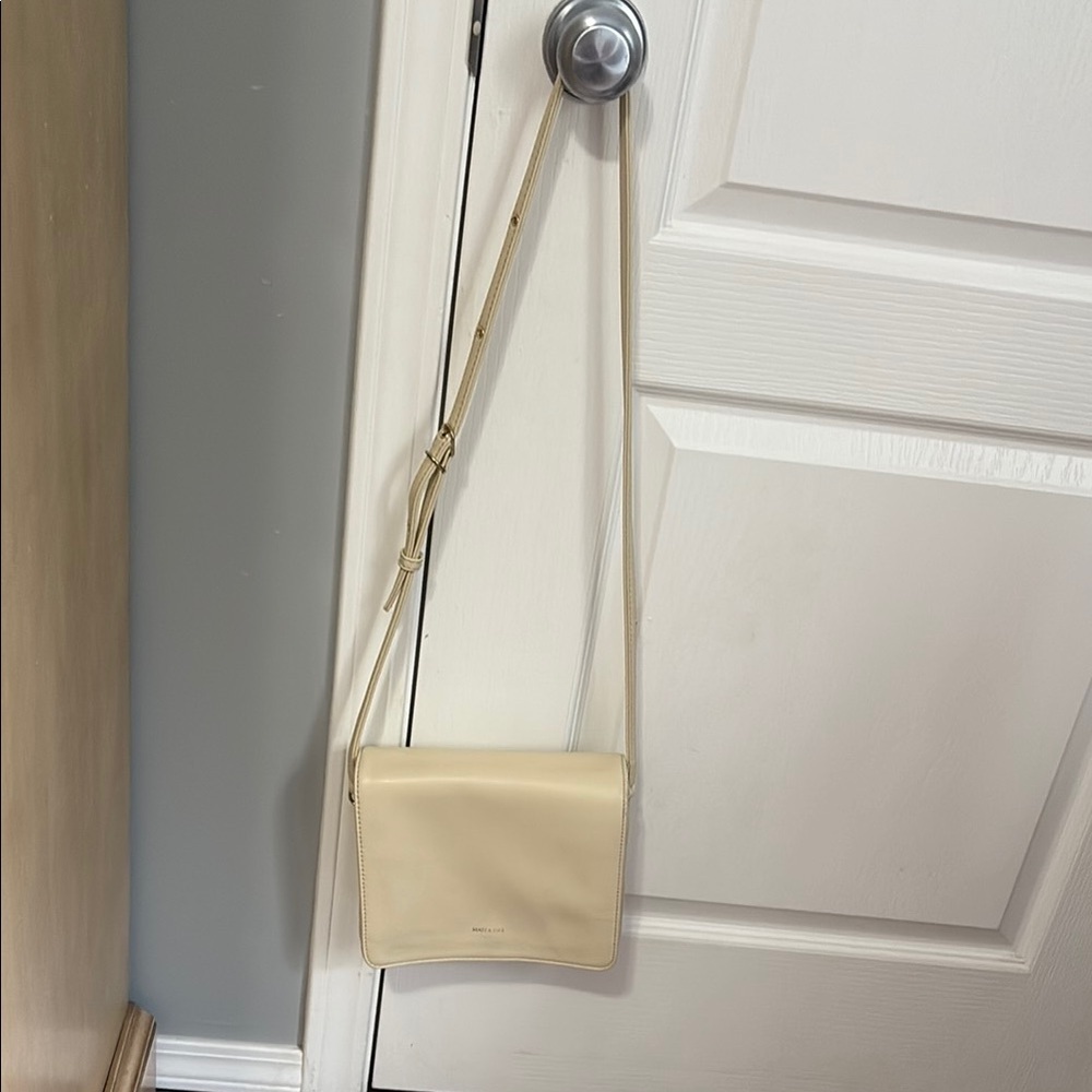 Matt & Nat Cream Classic Crossbody Bag - Picture 10 of 10